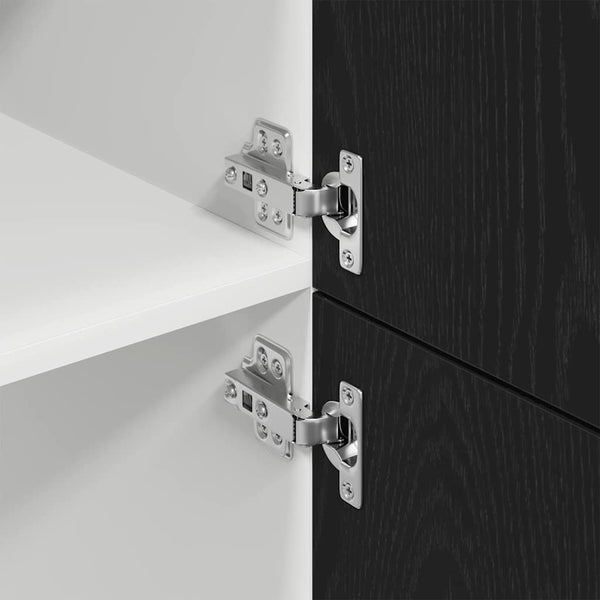 Hängeschrank Lyon Schwarz Eichen-Optik 207cm