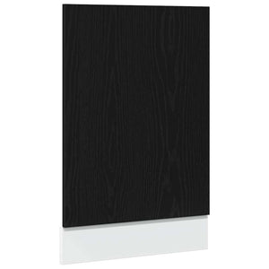 Geschirrspülerblende Lyon Schwarz Eiche 45x67 cm