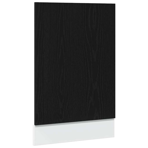 Geschirrspülerblende Lyon Schwarz Eiche 45x67 cm