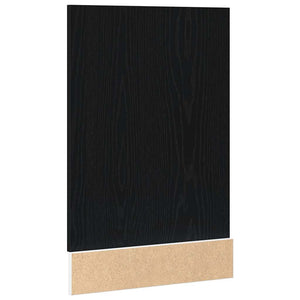 Geschirrspülerblende Lyon Schwarz Eiche 45x67 cm