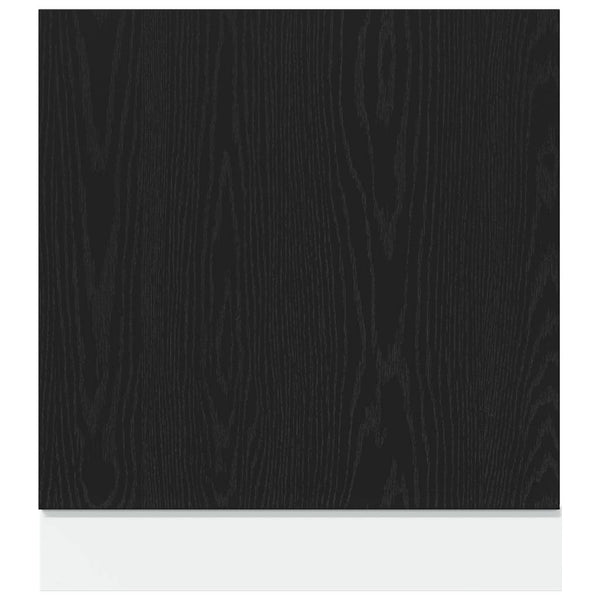 Geschirrspülerblende Lyon Schwarz Eiche 60 cm