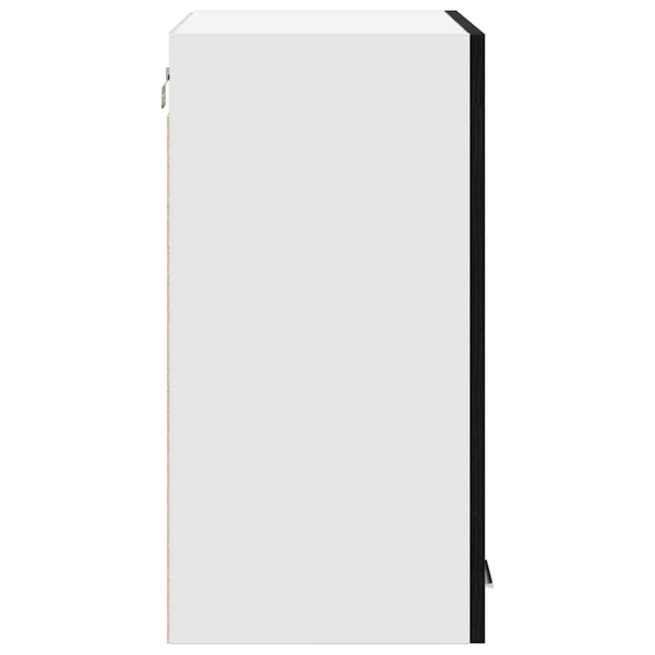 Hängeschrank Schwarz Eichen-Optik 60cm