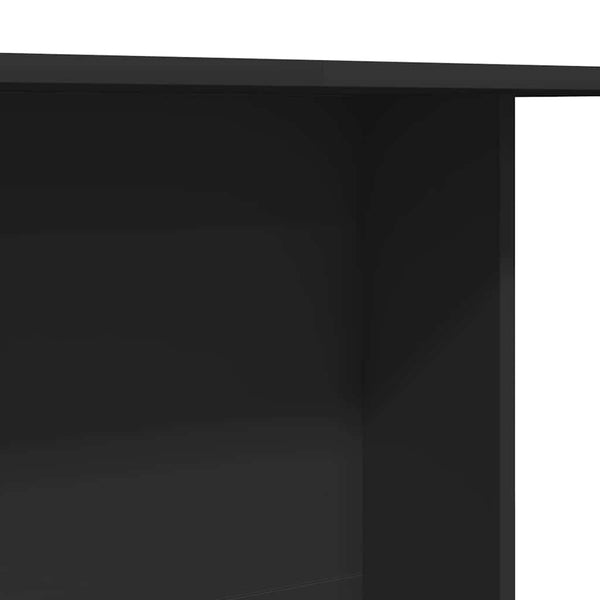 Schwarzer Esstisch 110x60 cm