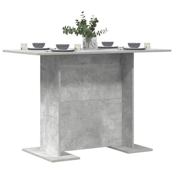 Esstisch Beton Grau 110 cm