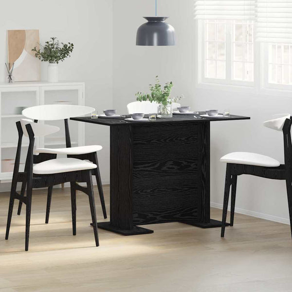 Esstisch Schwarz Eichenoptik 110x60 cm