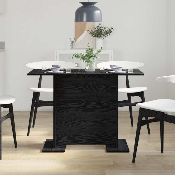 Esstisch Schwarz Eichenoptik 110x60 cm