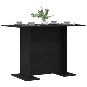 Esstisch Schwarz Eichenoptik 110x60 cm