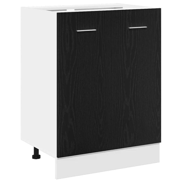 Unterschrank Schwarzeiche 60 cm