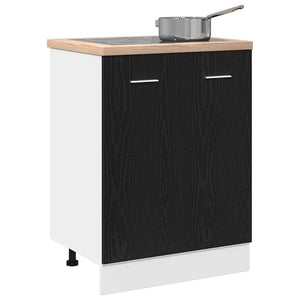 Unterschrank Schwarzeiche 60 cm