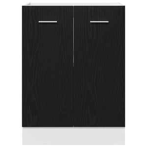 Unterschrank Schwarzeiche 60 cm