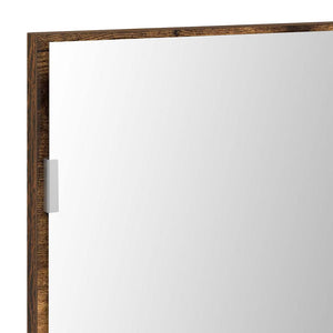 Wandspiegel Braun 80x37cm