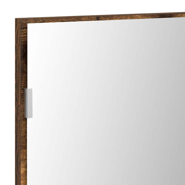 Wandspiegel Braun 80x37cm