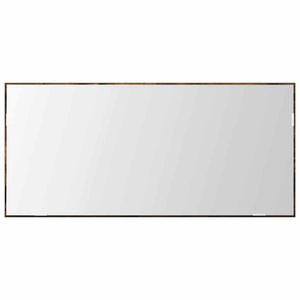 Wandspiegel Braun 80x37cm