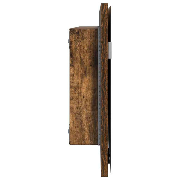 Wandspiegel Braun 80x37cm