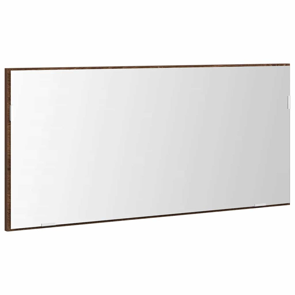 Spiegel Braun Eichen-Optik 80x37 cm