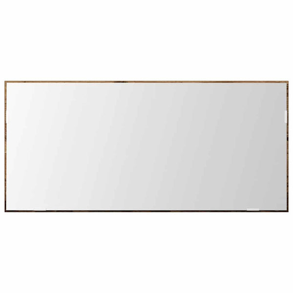 Wandspiegel Altholz Optik 80x37 cm