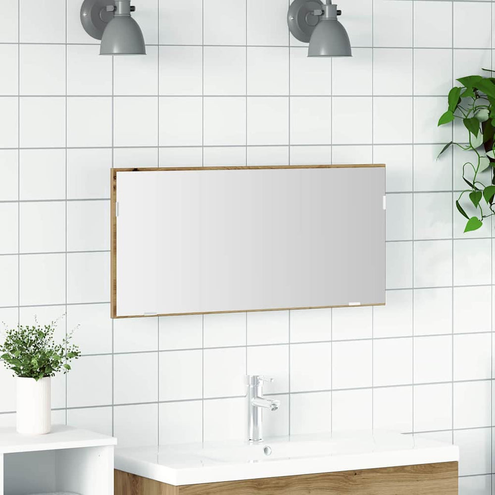 Spiegel Artisan-Eiche 80x37cm
