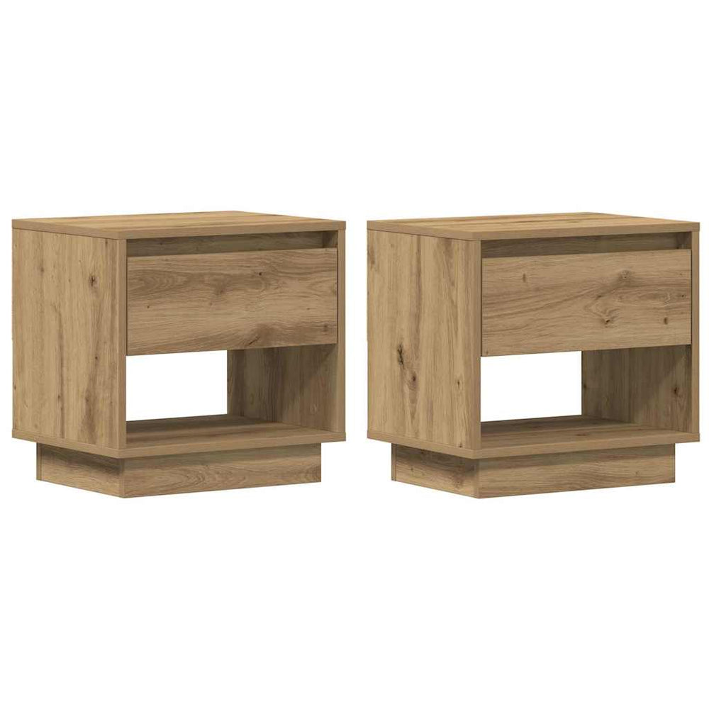 Nachttisch 2er Set Artisan Eiche