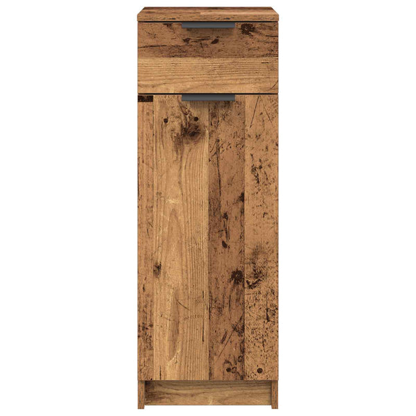 Badezimmerschrank Altholz 32x34x90 cm
