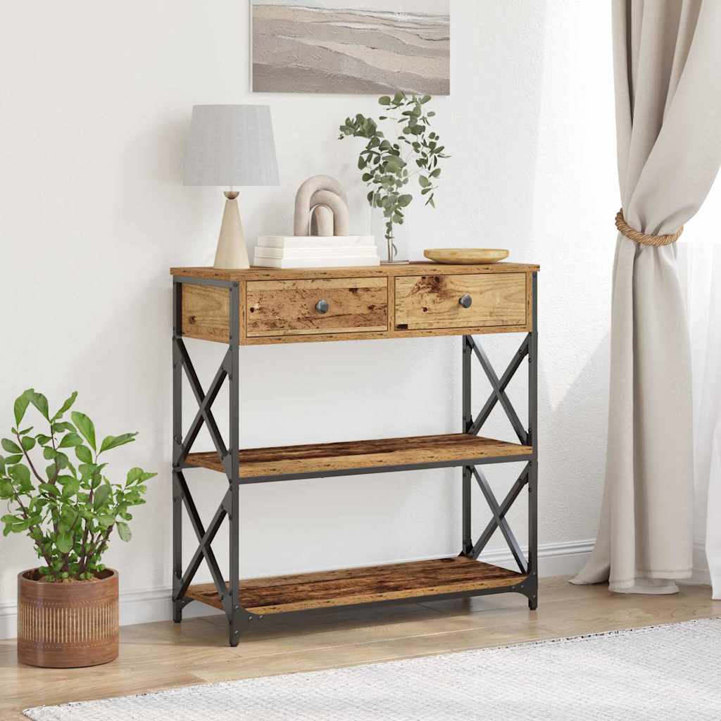 Konsolentisch Altholz 75 cm