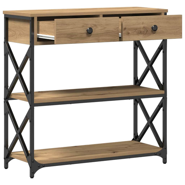 Konsolentisch Artisan-Eiche mit Schubladen
