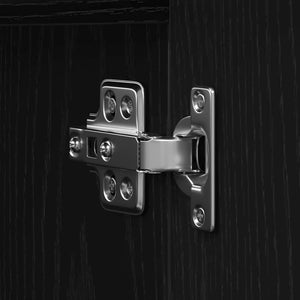 TV-Schrank, Schwarz Eichen-Optik, 200 cm