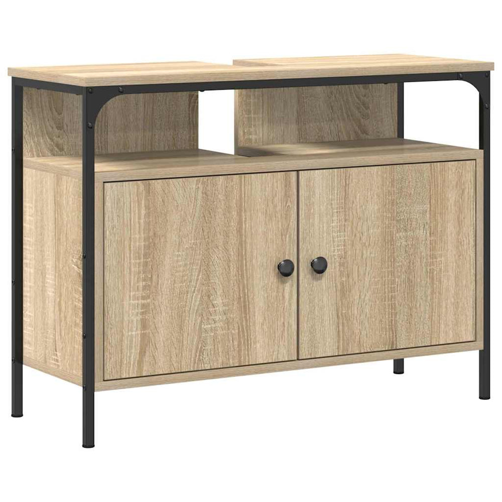 Waschbeckenschrank Braun 80x60 cm
