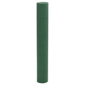 Gartenzaun Grün PVC 1,8x5 m Doppelseitig