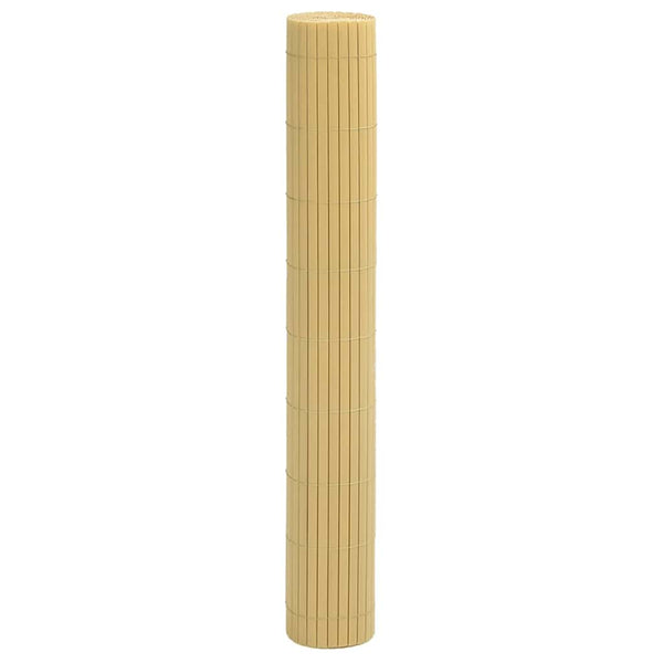 Gelber Gartenzaun Doppelseitig PVC 1,8x5 m