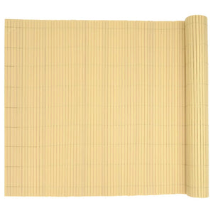 Gelber Gartenzaun Doppelseitig PVC 1,8x5 m