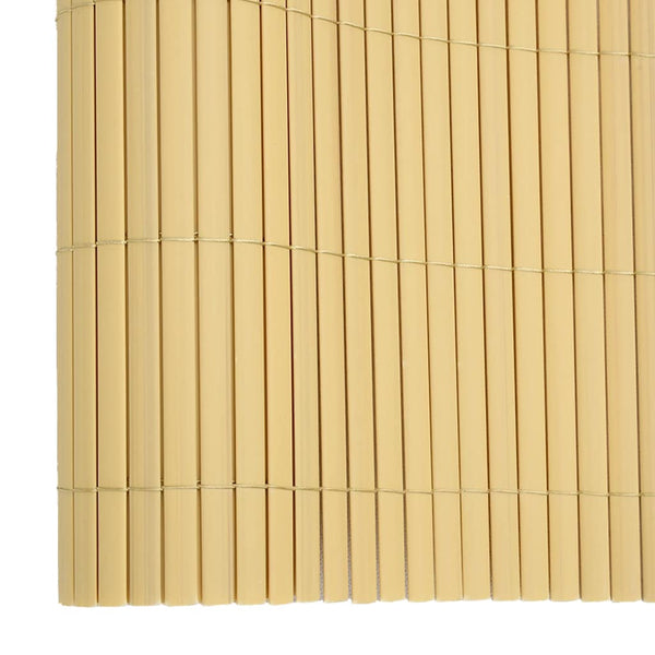 Gelber Gartenzaun Doppelseitig PVC 1,8x5 m