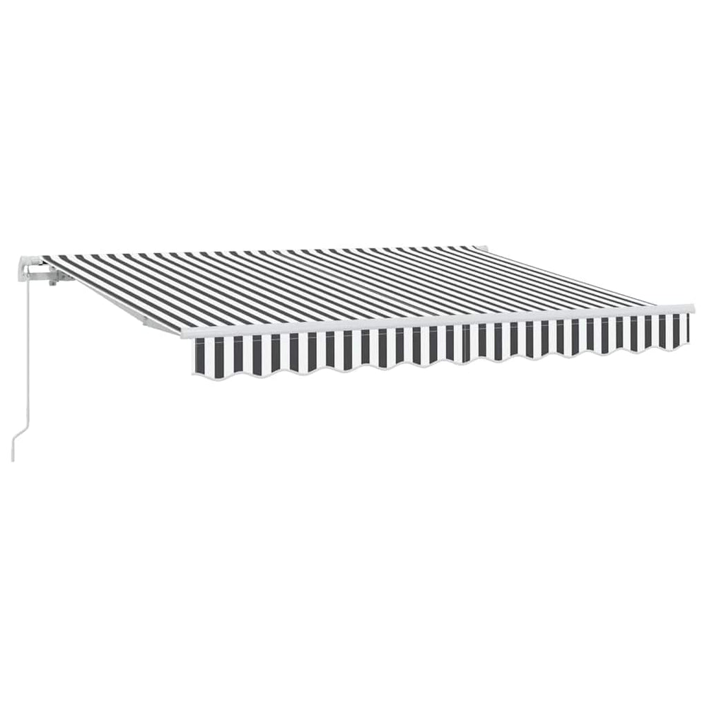Einziehbare Markise Anthrazit 250x200 cm