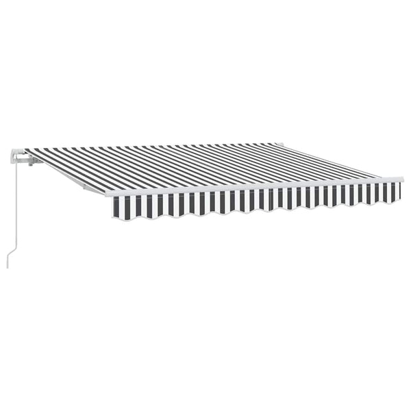 Einziehbare Markise Anthrazit 250x200 cm