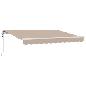 Einziehbare Markise Beige 250x200 cm