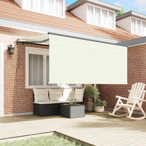 Einziehbare Markise Creme 300x200 cm