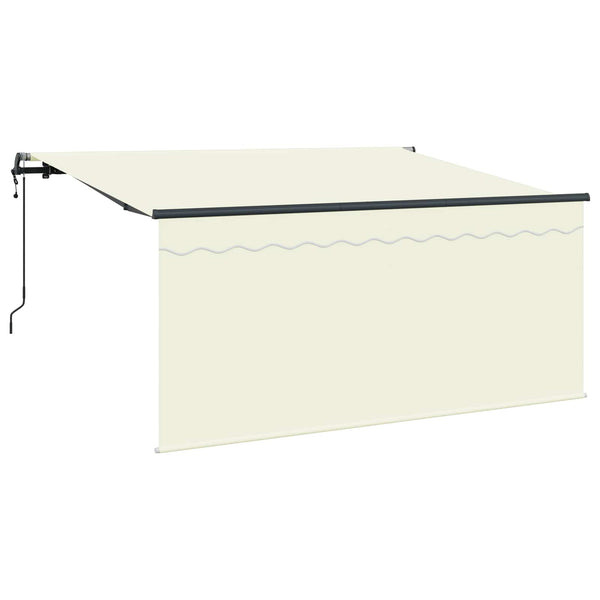 Einziehbare Markise Creme 300x200 cm