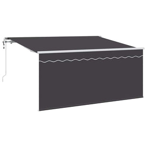 Einziehbare Markise Anthrazit 300x200 cm