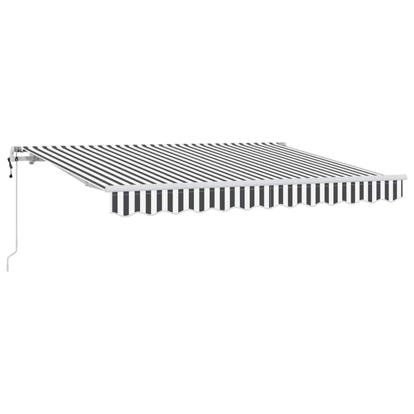 Einziehbare Markise Anthrazit 300x200 cm