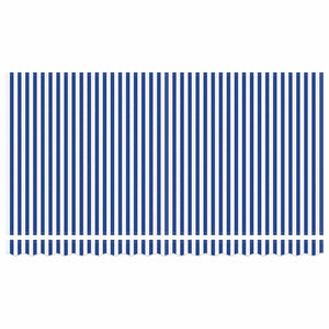 Einziehbare Markise Blau 350x200 cm
