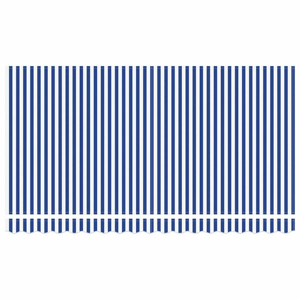 Einziehbare Markise Blau 350x200 cm