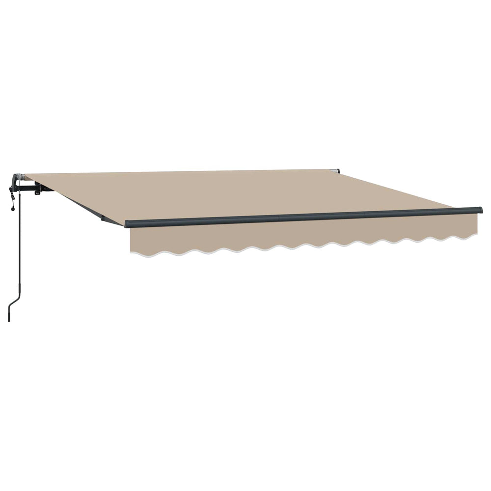 Einziehbare Markise Beige 350x200 cm