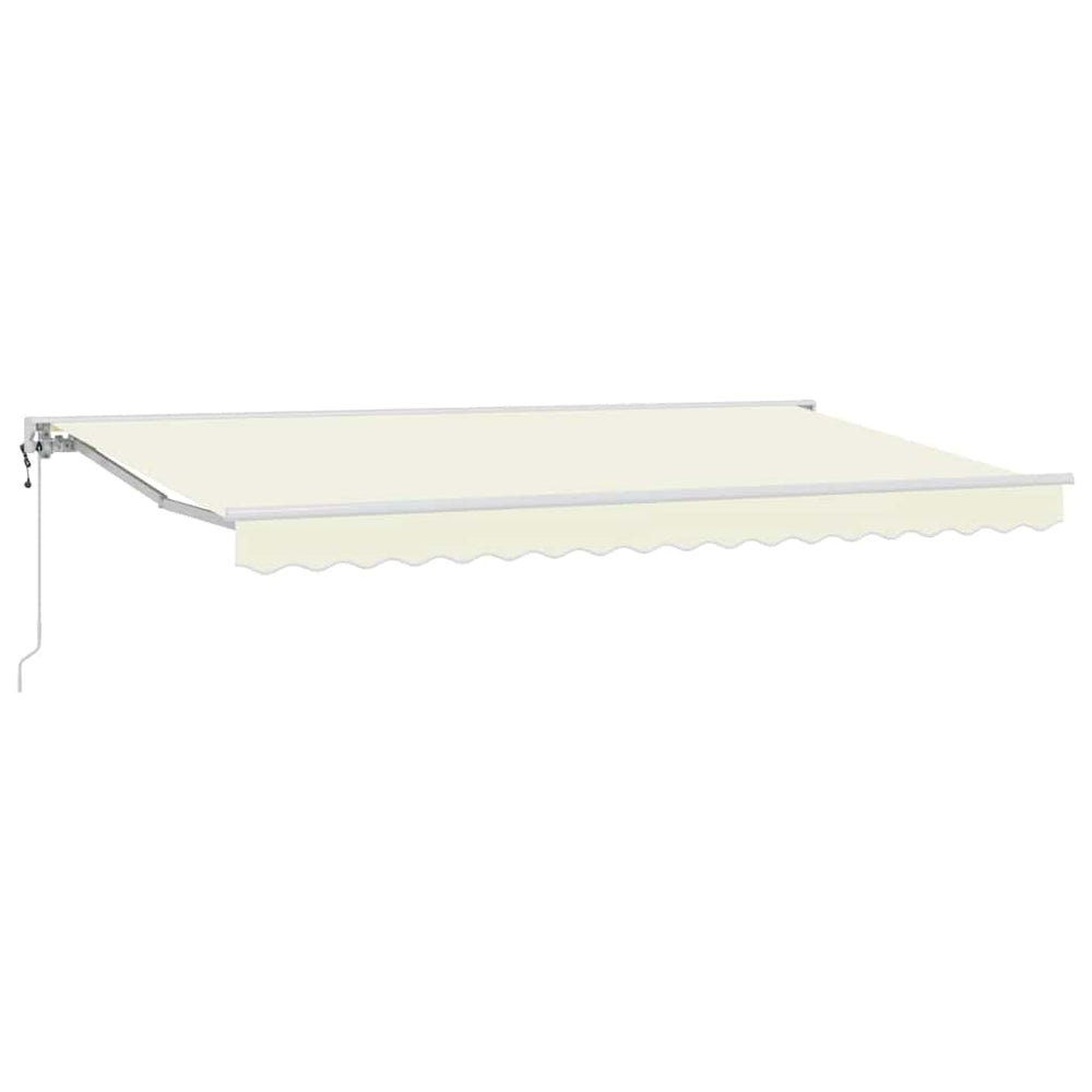 Creme Markisenrahmen 400x200 cm