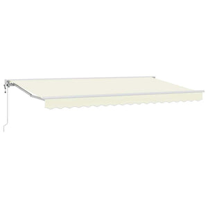 Creme Markisenrahmen 400x200 cm