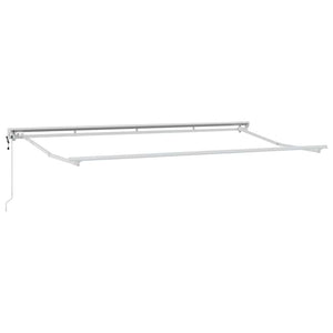 Creme Markisenrahmen 400x200 cm