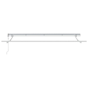 Einziehbare Markise Anthrazit 400x200 cm