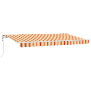 Gelbe Einziehbare Markise 400x200 cm