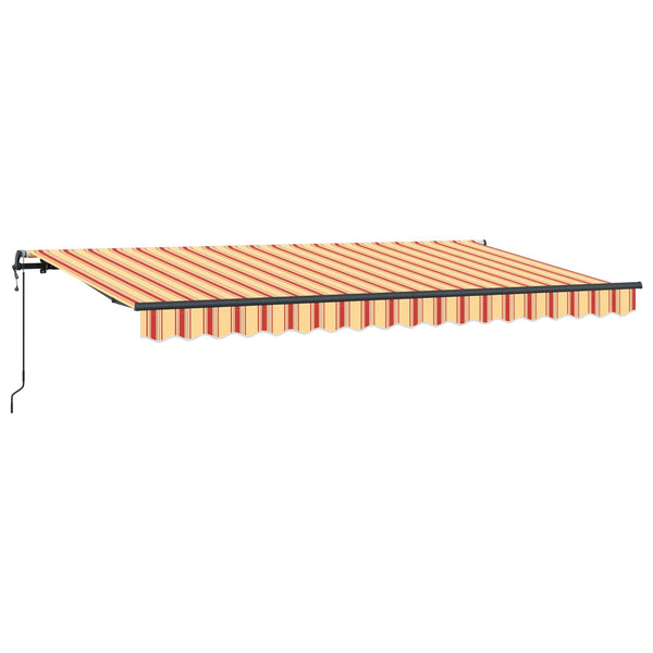 Gelbe Einziehbare Markise 400x200 cm