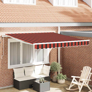 Elektrische Markise 300x250cm Orange/Braun
