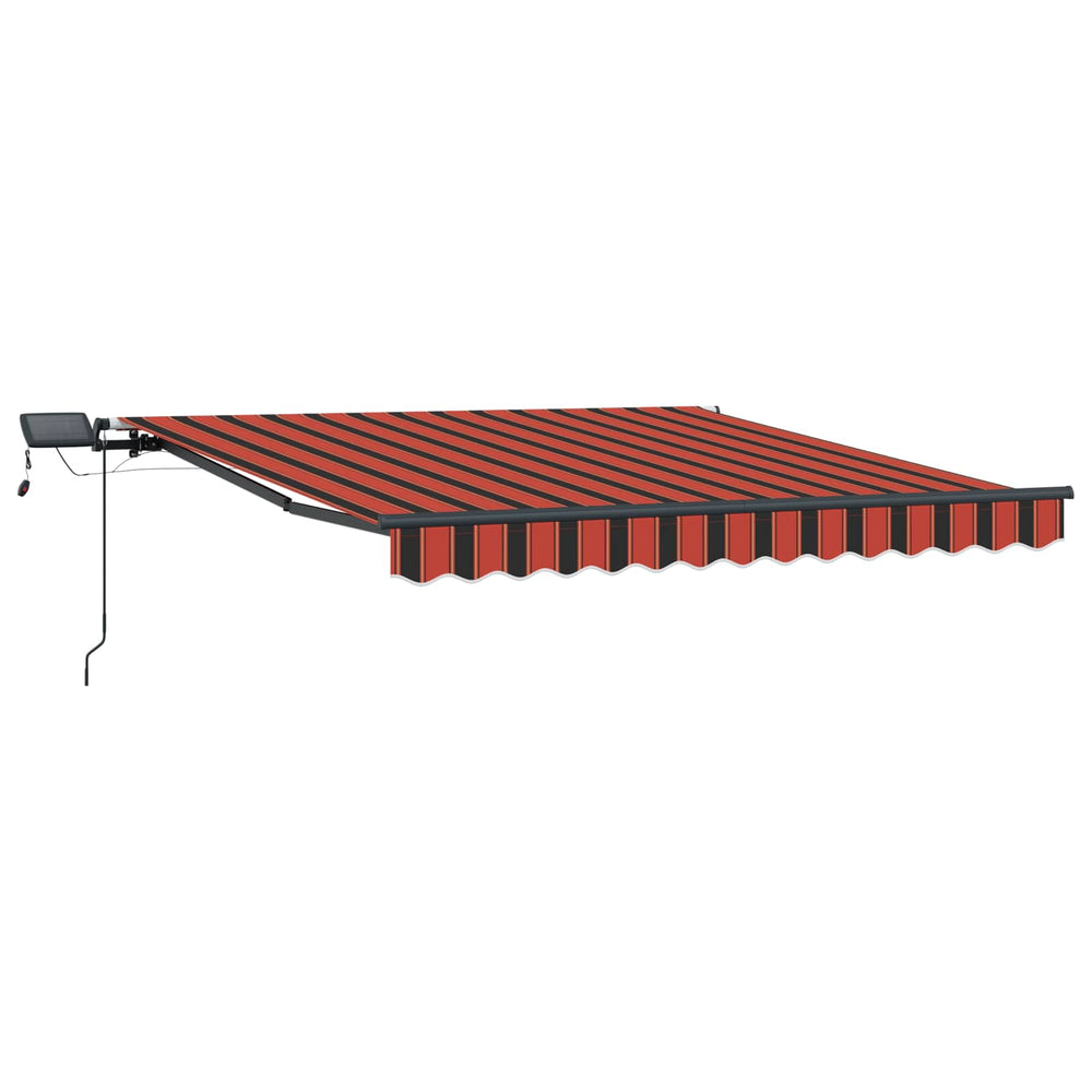 Einziehbare Markise Orange Braun 300x250 cm