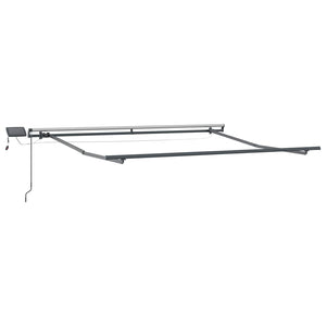 Einziehbare Markise Orange Braun 300x250 cm